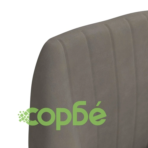 Бар табуретки, 2 бр, тъмносиви, кадифе ➤ топ цена ➤ sorbe.bg