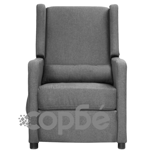 Масажен стол, светлосив, текстил ➤ топ цена ➤ sorbe.bg