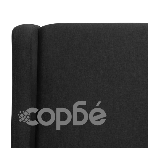 Масажен стол, черен, текстил ➤ топ цена ➤ sorbe.bg