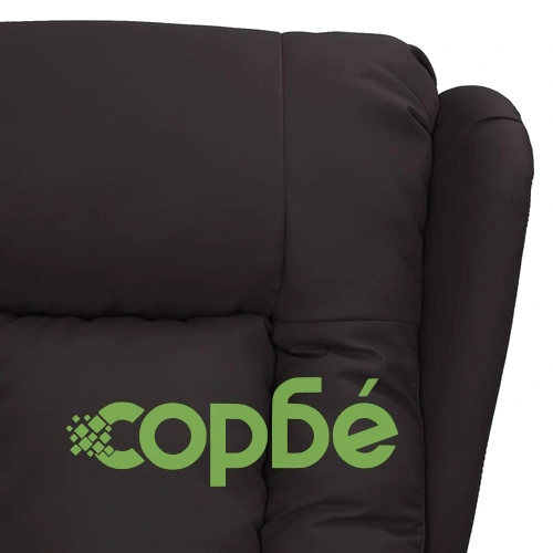 Реклайнер, черен, изкуствена кожа ➤ топ цена ➤ sorbe.bg