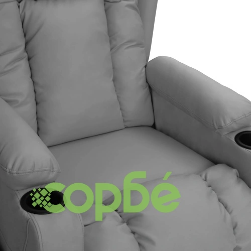 Наклоняем стол, сив, изкуствена кожа ➤ топ цена ➤ sorbe.bg