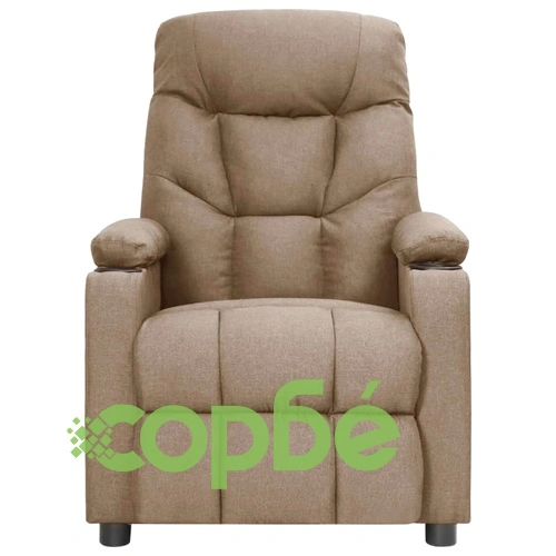 Масажен стол, таупе, текстил ➤ топ цена ➤ sorbe.bg