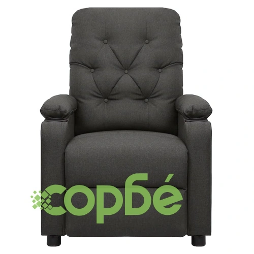 Масажен стол, тъмносив, текстил ➤ топ цена ➤ sorbe.bg