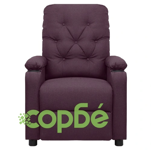 Масажен стол, лилав, текстил ➤ топ цена ➤ sorbe.bg