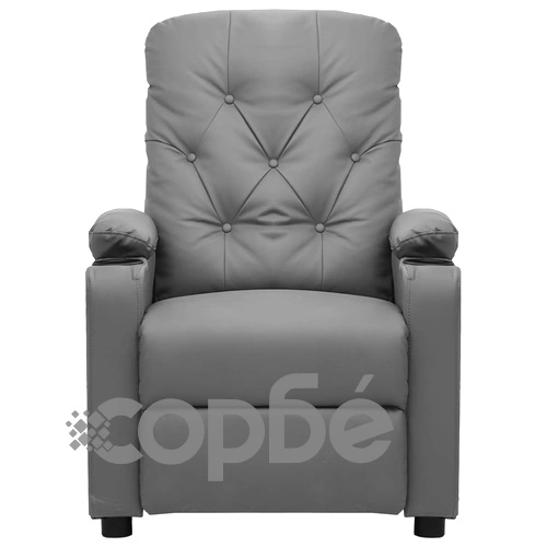 Наклоняем стол, сив, изкуствена кожа ➤ топ цена ➤ sorbe.bg