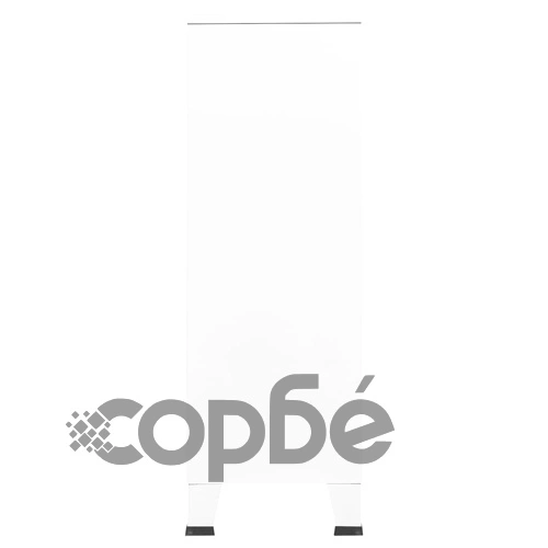 Индустриален гардероб, бял, 67x35x107 см, стомана ➤ топ цена ➤ sorbe.bg