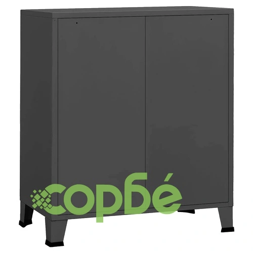 Индустриален шкаф с чекмеджета, антрацит, 78x40x93 см, метал ➤ топ цена ➤ sorbe.bg