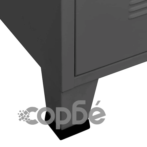 Индустриален шкаф с чекмеджета, антрацит, 78x40x93 см, метал ➤ топ цена ➤ sorbe.bg