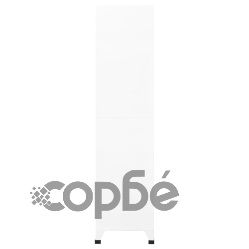 Заключващ се шкаф светлосиво и тъмносиво 90x45x180 см стомана ➤ топ цена ➤ sorbe.bg