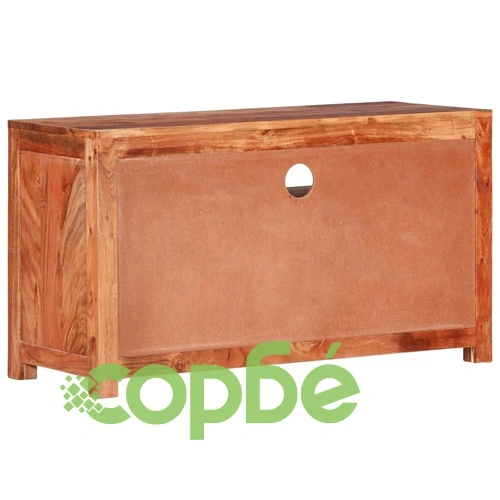 ТВ шкаф, 90x34,5x50 см, акациево дърво масив на топ цена от sorbe.bg ТВ шкаф, 90x34,5x50 см, акациево дърво масив ➤ топ цена ➤ sorbe.bg