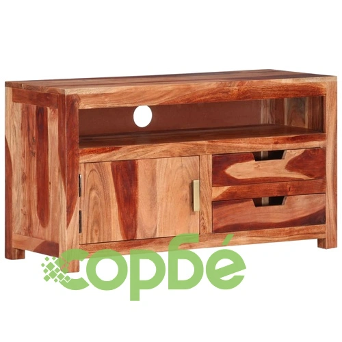 ТВ шкаф, 90x34,5x50 см, акациево дърво масив на топ цена от sorbe.bg ТВ шкаф, 90x34,5x50 см, акациево дърво масив ➤ топ цена ➤ sorbe.bg