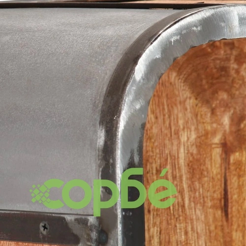 Висок шкаф, 40x30x126 см, мангово дърво масив ➤ топ цена ➤ sorbe.bg