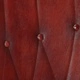 Wingback стол, кафяв, естествена кожа