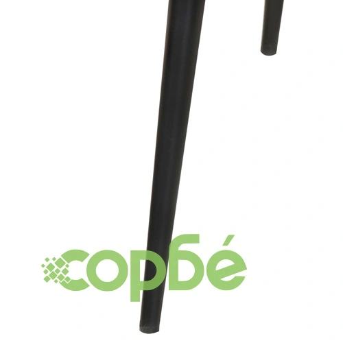 Wingback стол, сив, естествена кожа ➤ топ цена ➤ sorbe.bg