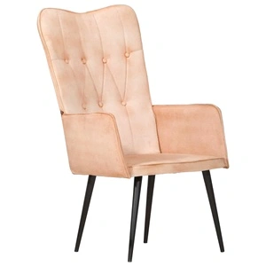 Wingback стол, кремав, канава