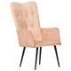 Wingback стол, кремав, канава