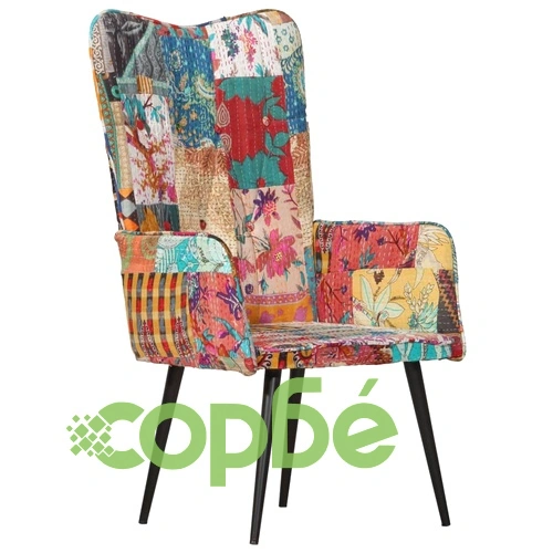 Wingback стол, пачуърк цветове, канава ➤ топ цена ➤ sorbe.bg