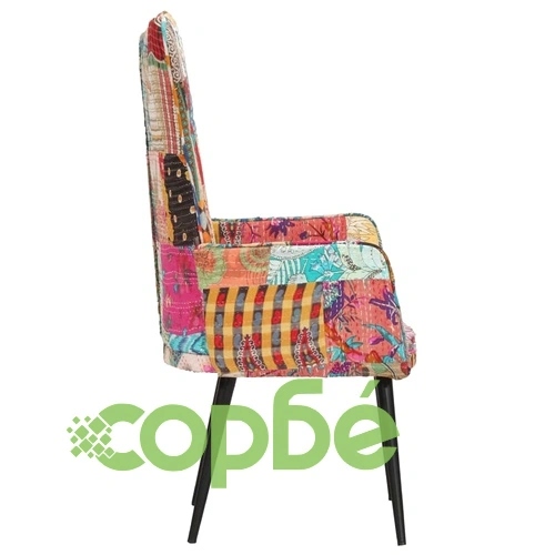 Wingback стол, пачуърк цветове, канава ➤ топ цена ➤ sorbe.bg