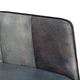 Wingback стол, сив, естествена кожа