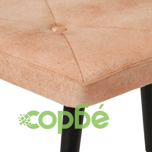 Wingback стол с табуретка, кремав, канава ➤ топ цена ➤ sorbe.bg