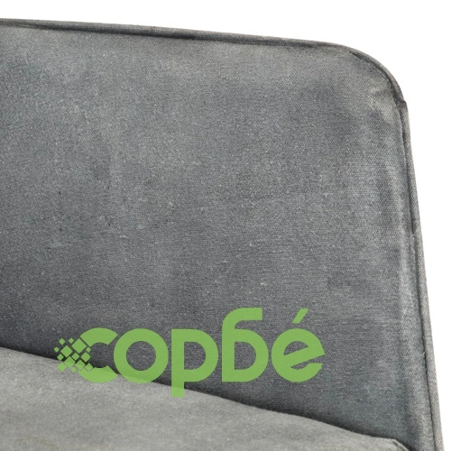 Люлеещ се стол сив винтидж платно ➤ топ цена ➤ sorbe.bg