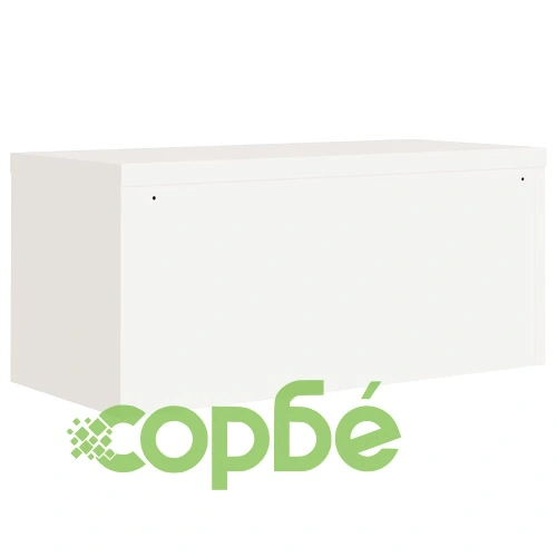 Шкаф за папки бял 90x40x40 см стомана ➤ топ цена ➤ sorbe.bg