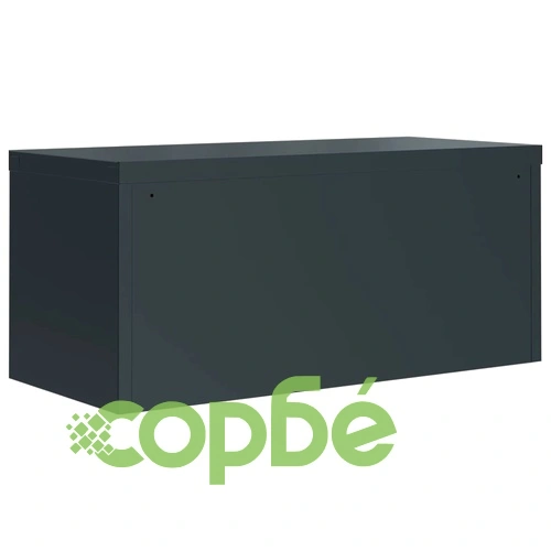 Шкаф за папки антрацит 90x40x40 см стомана ➤ топ цена ➤ sorbe.bg