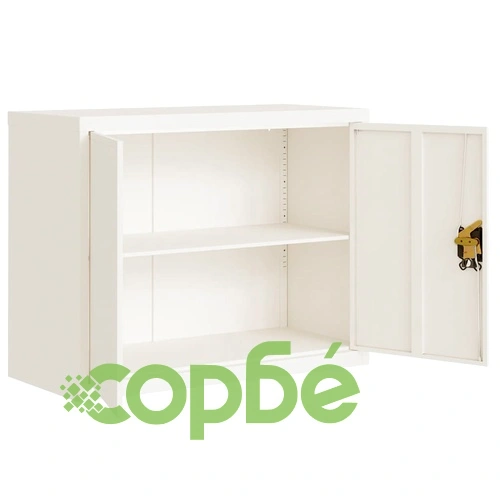 Шкаф за папки бял 90x40x70 см стомана ➤ топ цена ➤ sorbe.bg