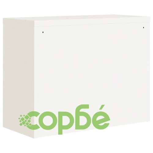 Шкаф за папки бял 90x40x70 см стомана ➤ топ цена ➤ sorbe.bg