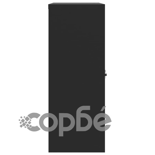 Шкаф за папки черен 90x40x105 см стомана ➤ топ цена ➤ sorbe.bg