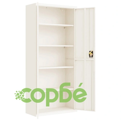 Шкаф за папки бял 90x40x200 см стомана ➤ топ цена ➤ sorbe.bg