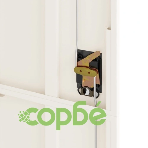 Шкаф за папки антрацит и бяло 90x40x200 см стомана ➤ топ цена ➤ sorbe.bg