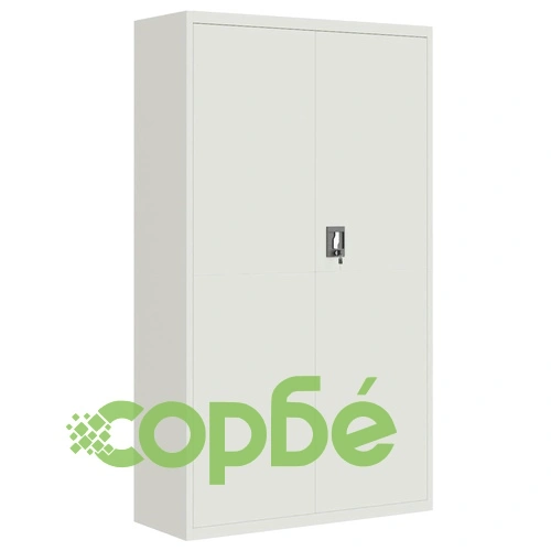 Шкаф за папки светлосив 105x40x180 см стомана ➤ топ цена ➤ sorbe.bg