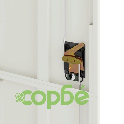 Шкаф за папки светлосив 105x40x180 см стомана ➤ топ цена ➤ sorbe.bg