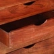 ТВ шкаф, 118x30x55 см, акациево дърво масив
