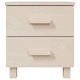 Нощни шкафчета HAMAR 2 бр меденокафяви 40x35x44,5 см бор масив