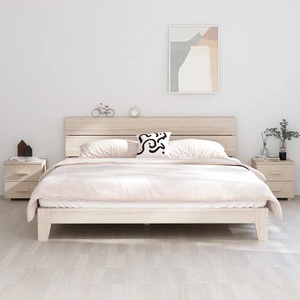 Нощни шкафчета HAMAR 2 бр меденокафяви 40x35x44,5 см бор масив