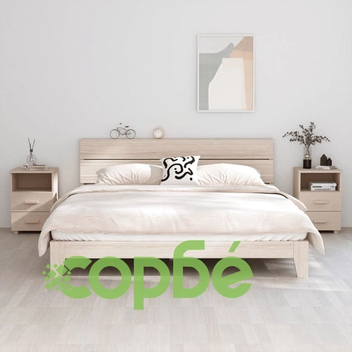 Нощни шкафчета HAMAR 2 бр меденокафяви 40x35x62 см бор масив ➤ топ цена ➤ sorbe.bg