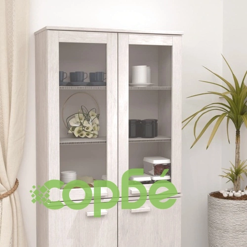 Надстройка за шкаф HAMAR, бяла, 85x35x100 см, бор масив ➤ топ цена ➤ sorbe.bg