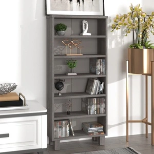 CD шкаф HAMAR, светлосив, 45x18x100 см, бор масив