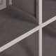 Пластмасов шкаф, 79x43x125 см, дървен дизайн, сив Пластмасов шкаф, 79x43x125 см, дървен дизайн, сив