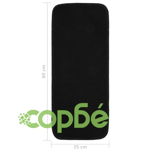Противоплъзгащи стелки за стълби, 15 бр, 60x25 см, черни ➤ топ цена ➤ sorbe.bg