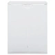 Шкаф за пералня, бял, 68,5x64,5x88 см, PVC