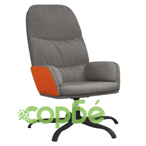 Стол за релакс, светлосив, текстил ➤ топ цена ➤ sorbe.bg