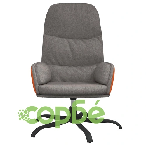 Стол за релакс, светлосив, текстил ➤ топ цена ➤ sorbe.bg