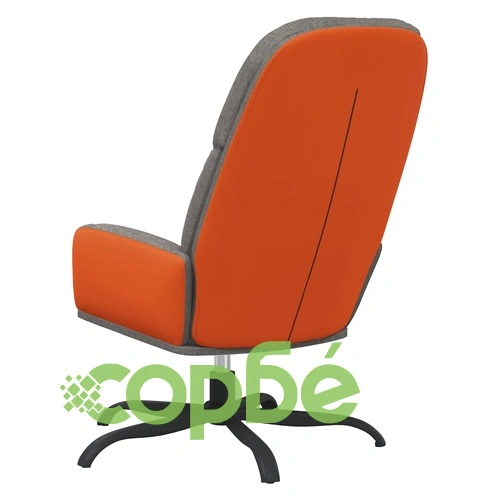 Стол за релакс, светлосив, текстил ➤ топ цена ➤ sorbe.bg