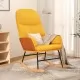 Люлеещ се стол, горчица, текстил