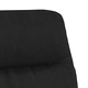 Релакс стол, черен, текстил