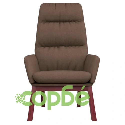 Релакс стол, таупе, текстил ➤ топ цена ➤ sorbe.bg