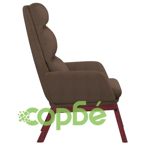 Релакс стол, таупе, текстил ➤ топ цена ➤ sorbe.bg